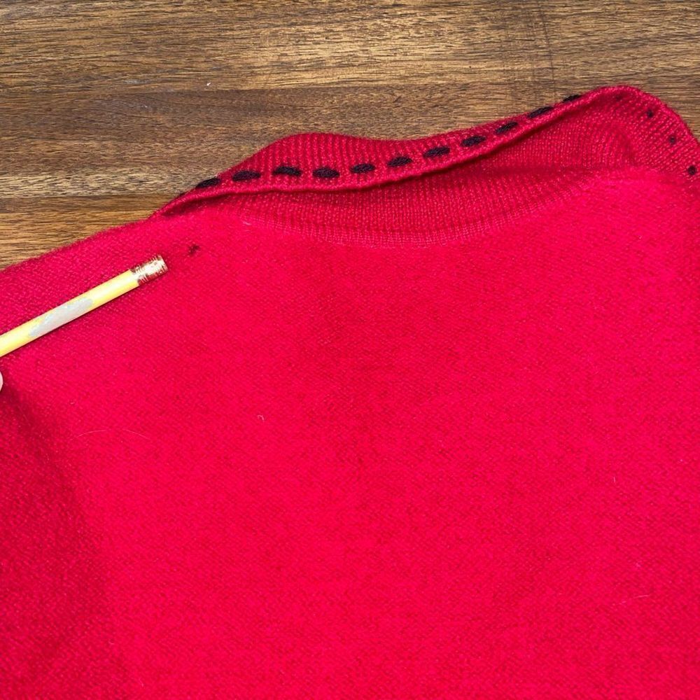 Studio Works 100% Wool Open Front Sweater - Picture 6 of 7